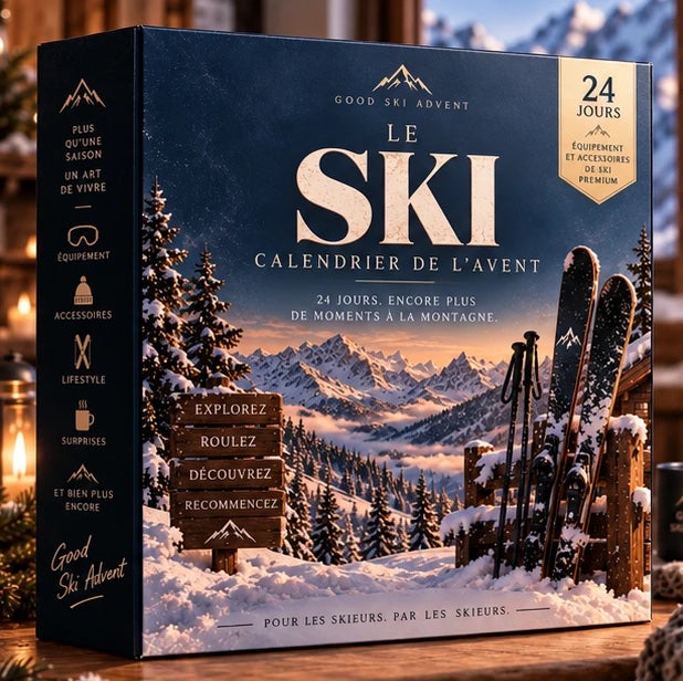 Le Calendrier de l'Avent Ski - coffret fermé